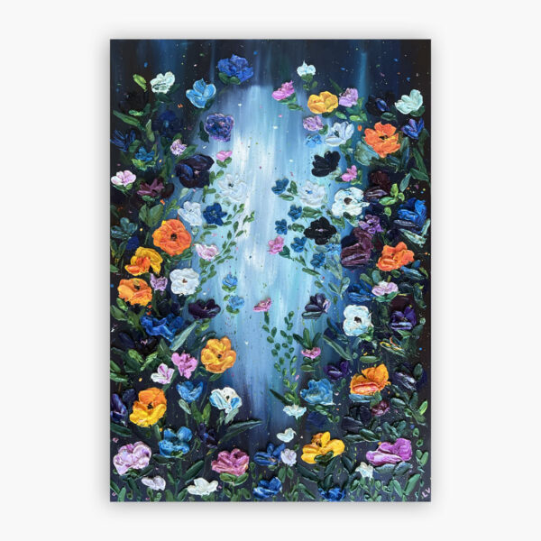 Flower Art | Schilderij Soul of Flowers | Olieverf op canvas